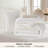 Bedsure Full 4-Piece Bed-in-a-Bag Set – Coconut Milk & Natural, Boho Contrast Design-124088258