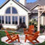 Chaise Adirondack bleu marine-2140692392