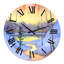 Horloge murale Stream In The Winter Forest II - Lake House-60282076