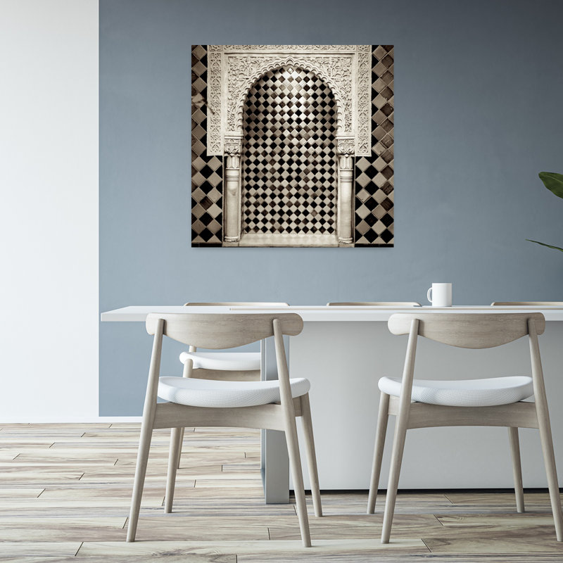 Espana 5, art contemporain, H 32 po x l 32 po