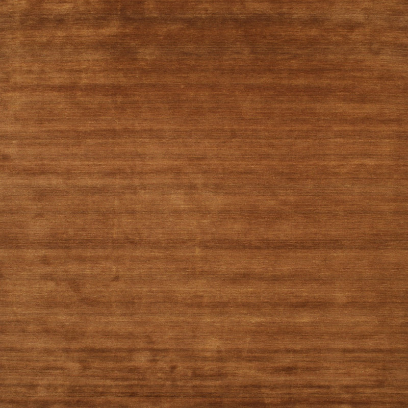 Tapis contemporain brun, Carré 7 pi