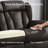 58.3" Manual Loveseat Recliner Sofa,Reclining Loveseat Home Theater Seating with LED Lights, USB Ports, Storage,Wall Hugger Recliner Couch for Living Room-1583235944