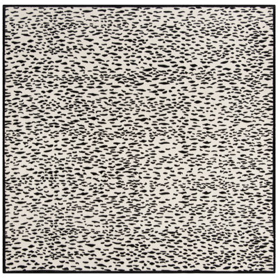 Ankit Black Area Rug