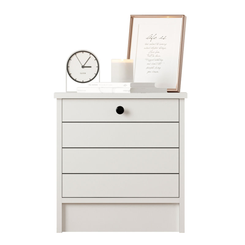 Jdah 45cm W Manufactured Wood Bedside Table
