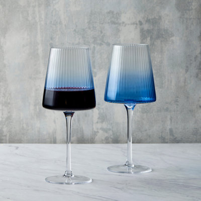 Empire 450ml Handmade Wine Glass Set