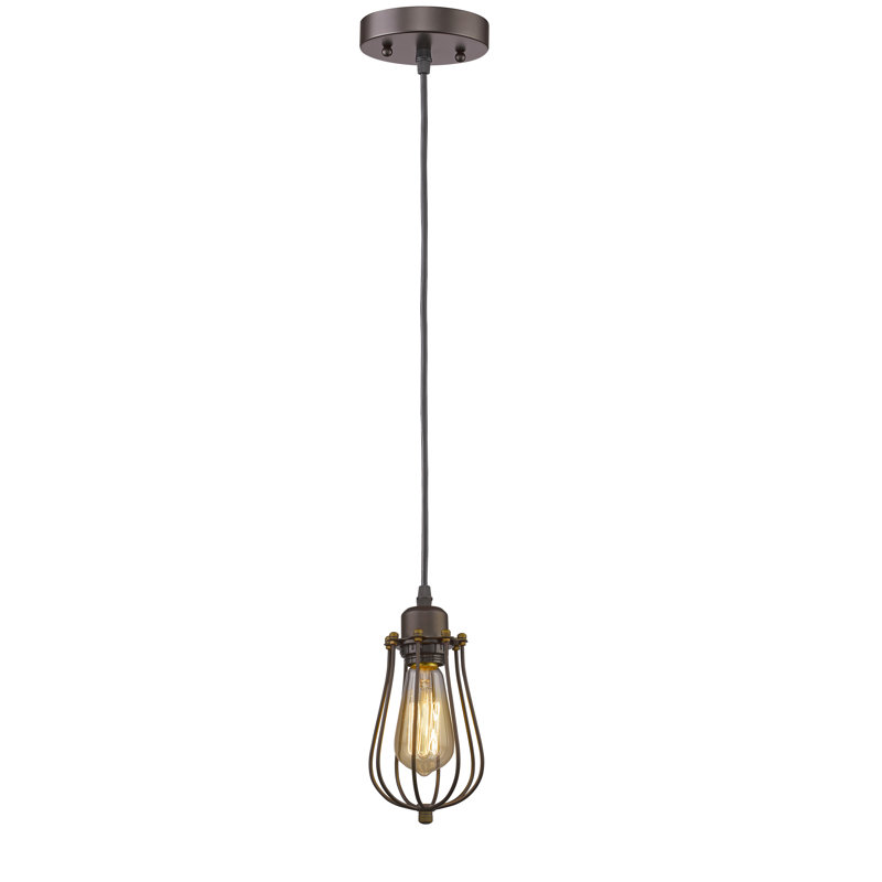 Oshin 1 - Light Oil Rubbed Bronze Single Pendant