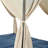 Adjustable Sun Bed With Curtain, High Comfort And Versatile Design For Outdoor Relaxation
