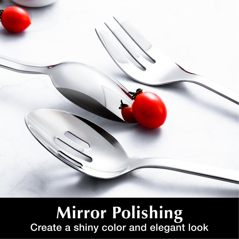 Heavy Duty Stainless Steel 5-Piece Serving Utensil Set