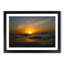 Sunset in Honolulu Hawaii - Picture Frame Painting Print-55613755-55613756