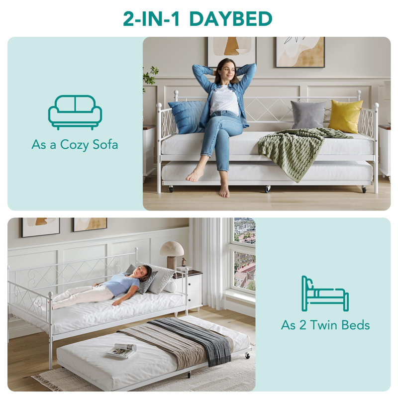Ducas Daybed, White
