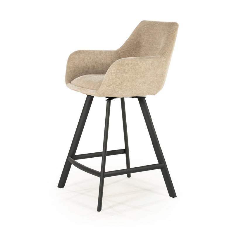Bliss  Bar Stools (2), Taupe