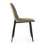 Chaise d'appoint de salle à manger rembourrée 18 po en chenille-1228034610