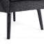 Chaise avec accoudoirs d'appoint