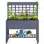 Lit de jardin surélevé polyvalent avec de multiples fonctionnalités pour les amateurs de jardinage