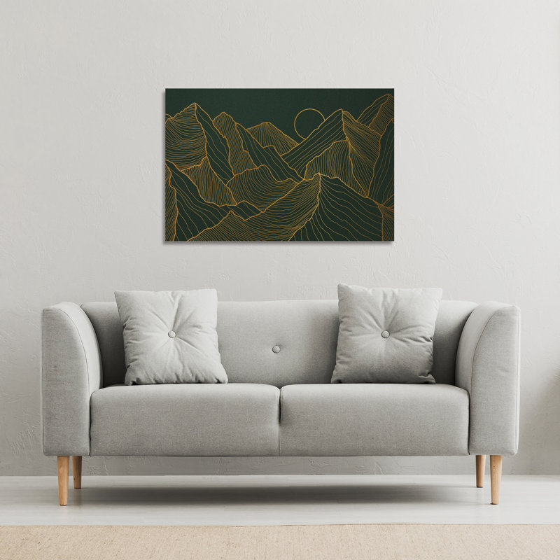 No Title by Andrew Lee - Wrapped Canvas Print, 61cm H x 91cm W x 4cm D