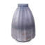 Cool Ice Blue Ribbed Cylindrical Vessel-1037978980