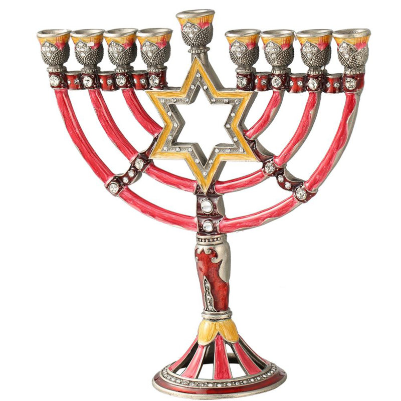 Pewter Menorah