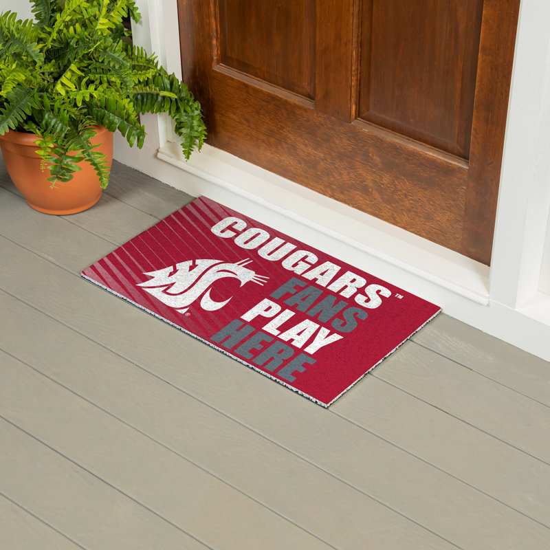 Tapis en PVC pour ventilateur Washington State University, 28 po x 16 po