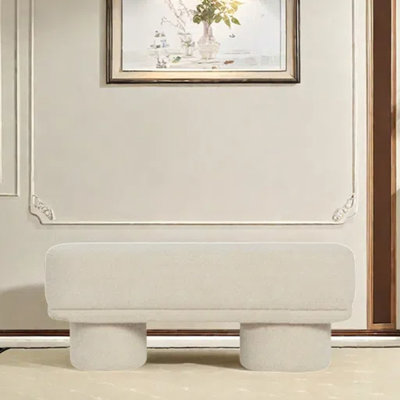 Lamb long stool simple cloakroom changing stool