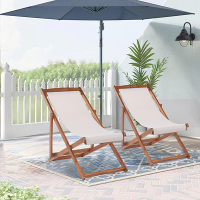 Chaise de plage pliante Rebecca, chaise longue d'extérieur portable avec dossier inclinable et structure légère, chaise de plage confortable pour le camping, le patio, la piscine et les voyages