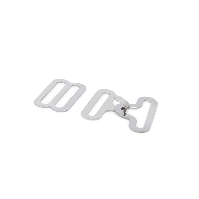 Dritz Bow Tie Sets, Nickel, 12 Sets