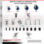 Ensemble de roulettes extensibles en poly massif avec 2 freins verrouillables-92142942