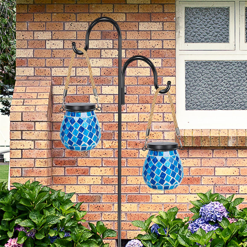 Ericka Solar Powered Outdoor Lantern