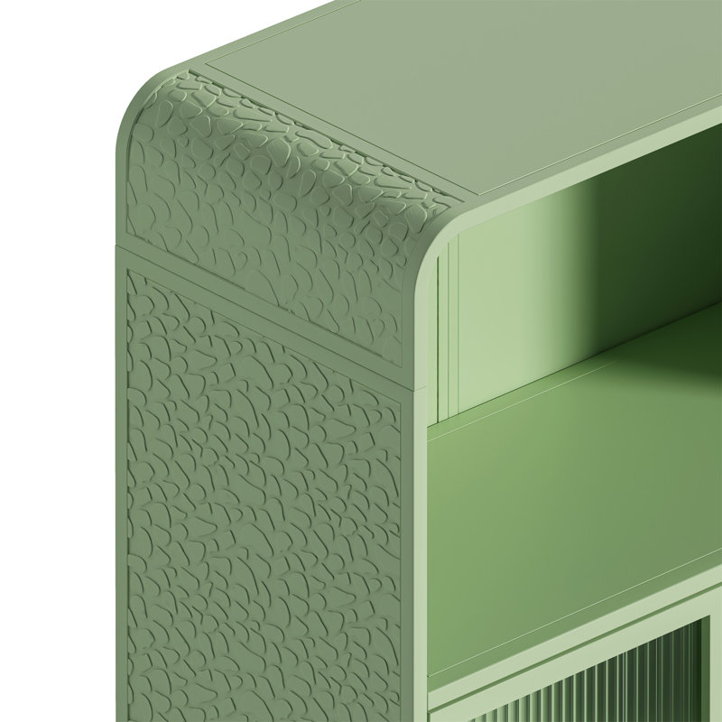 Armoire de rangement H 45,28 po, Vert