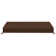 Coussin de banc personnalisable de 1 po de hauteur pour mobilier d'intérieur / extérieur / chaise / siège de fenêtre, mousse à haute résilience 75D de qualité supérieure