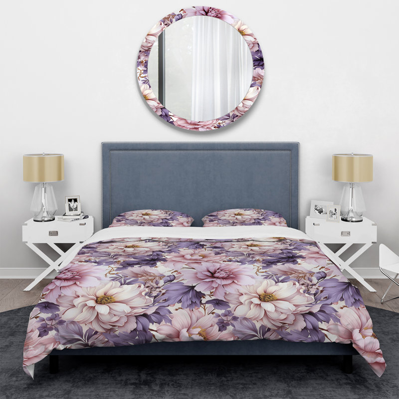 Ensemble de housse de couette Ethereal, Housse de couette simple + 1 taie décorative stan