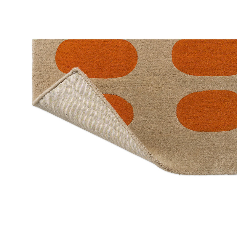 Hand Tufted Wool Geometric Area Rug, Rectangle 8'2" x 11'6"