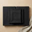 Ensemble de draps Of Joy Black 100 % coton avec taies d'oreiller, taille TG-134840180