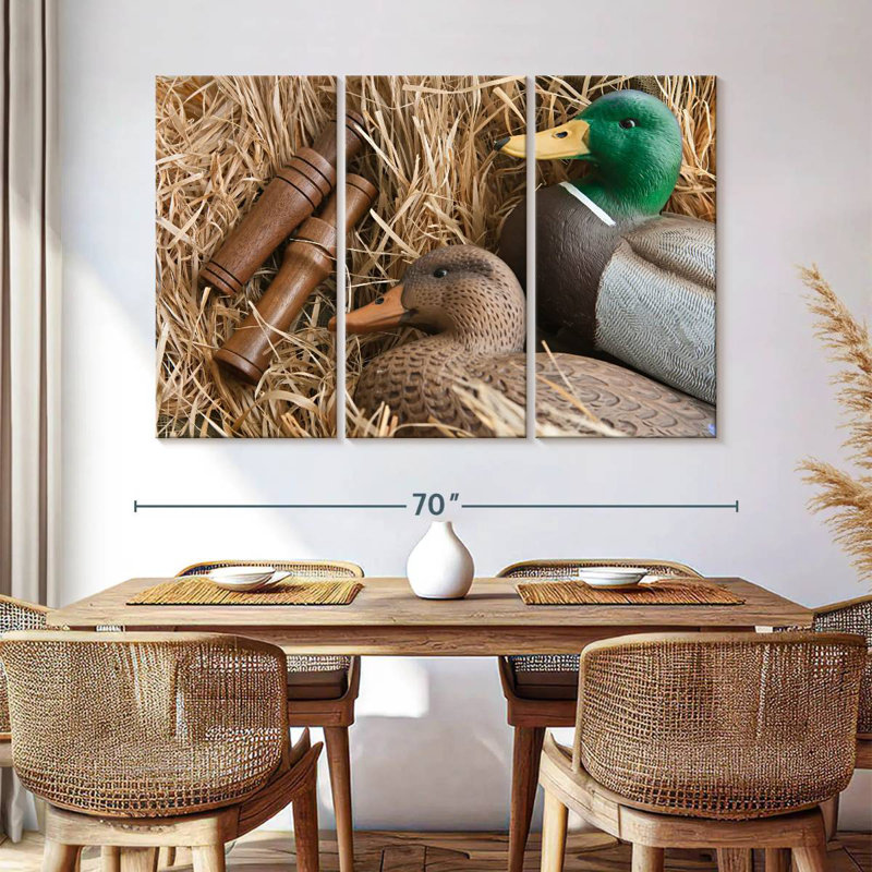Duck Hunting Concept, 42" H x 65" W