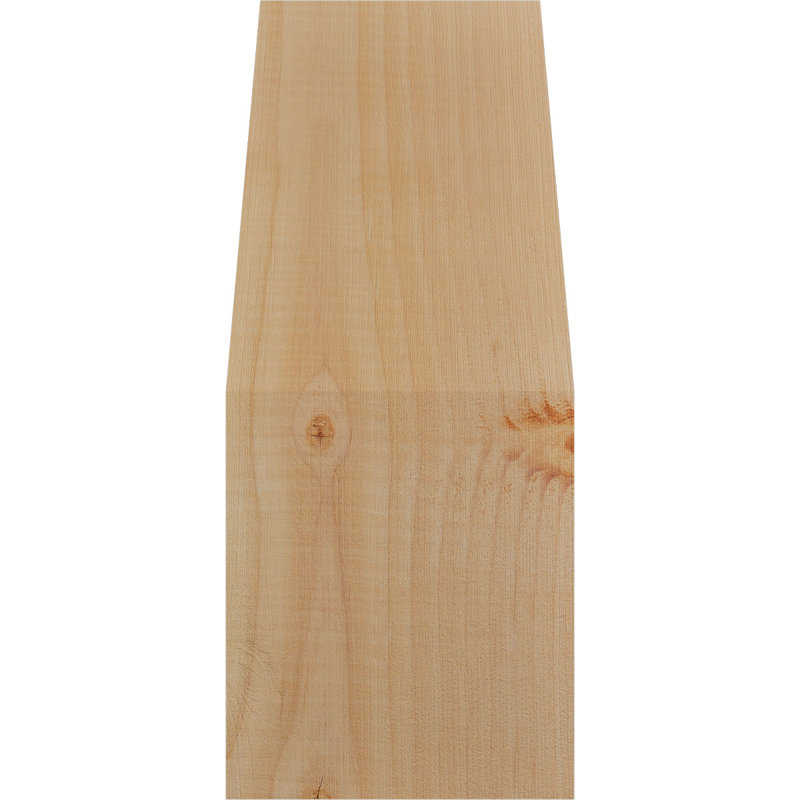 Attelle de genou olympique, Sapin de Douglas, Attelle lisse, H 14 po x l 5,5 po x P 6 po