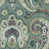 Paisley Tapestry Petrol Wallpaper