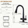 Willow 1.8 GPM Pull Down Kitchen Faucet with Deck Plate and Digital Display