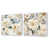 Cadre flottant blanc