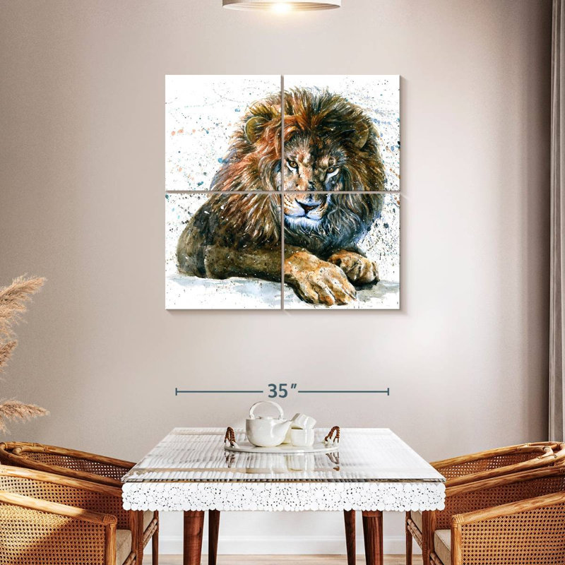 Brampt Brampt Portrait, 38" H x 38" W