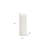 Set of Two White Flameless Pillar Candles