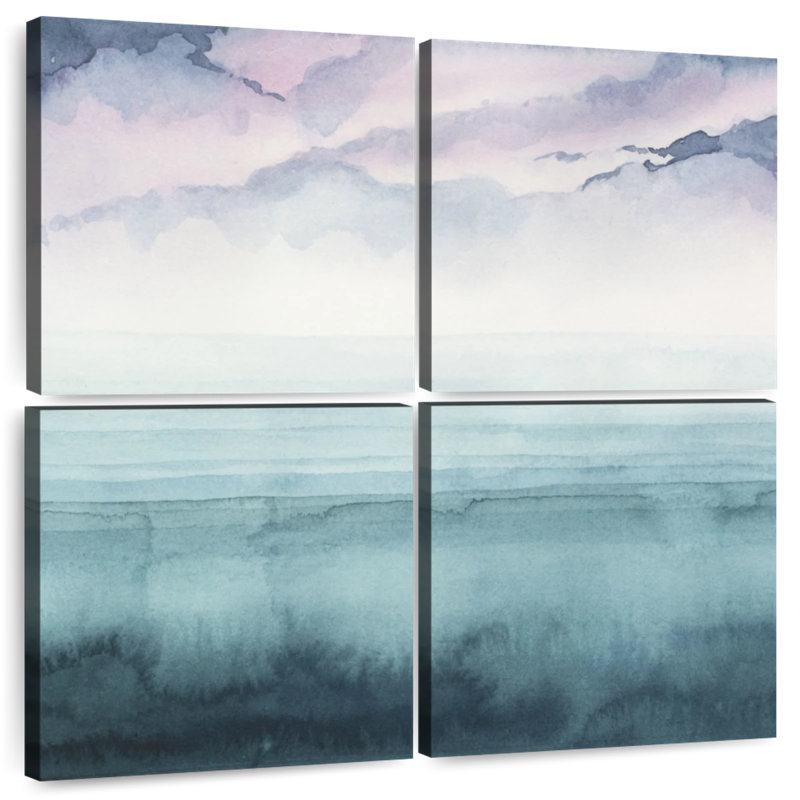 Dusk On The Bay II, 26" H x 26" W