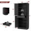 Armoire de rangement 71 po avec 4 tablettes réglables et tiroir-683284634