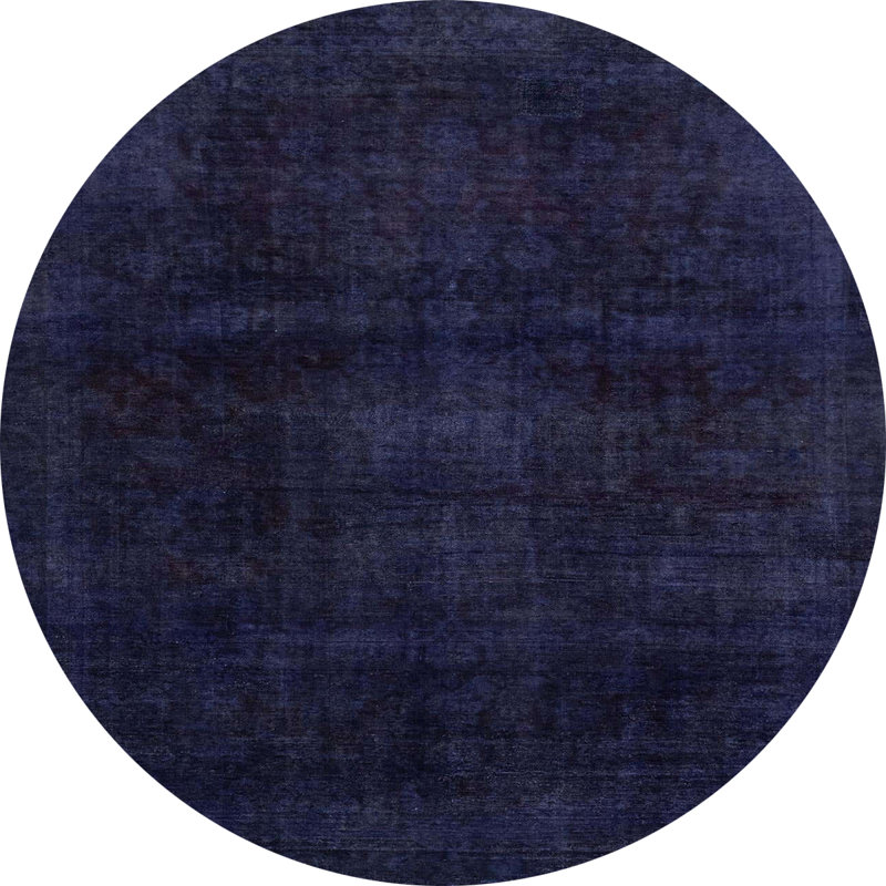 Abstract Indoor Rug, Round 4'
