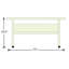 Table de formation avec roulettes-48571102