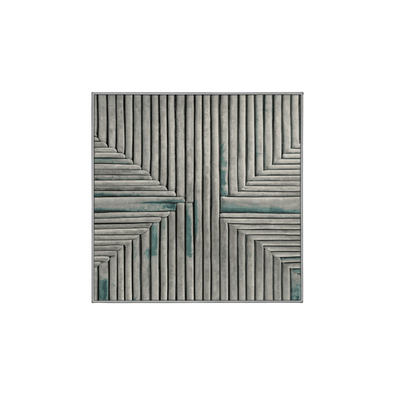 Tapis gris lavable à la machine GSIX03650, Carré 4 pi