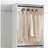 Devi White Wall Mounted Wood Closet System
