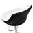 Calvyn Adjustable PU Leather Bar Stool Swivelling Counter Stool With Backrest Footrest-1230355131-1258321392