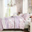 2 pièces Housse de couette en microfibre à motif floral simple / simple TG-125950410-125950411