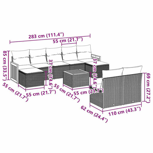 Dimensions du produit