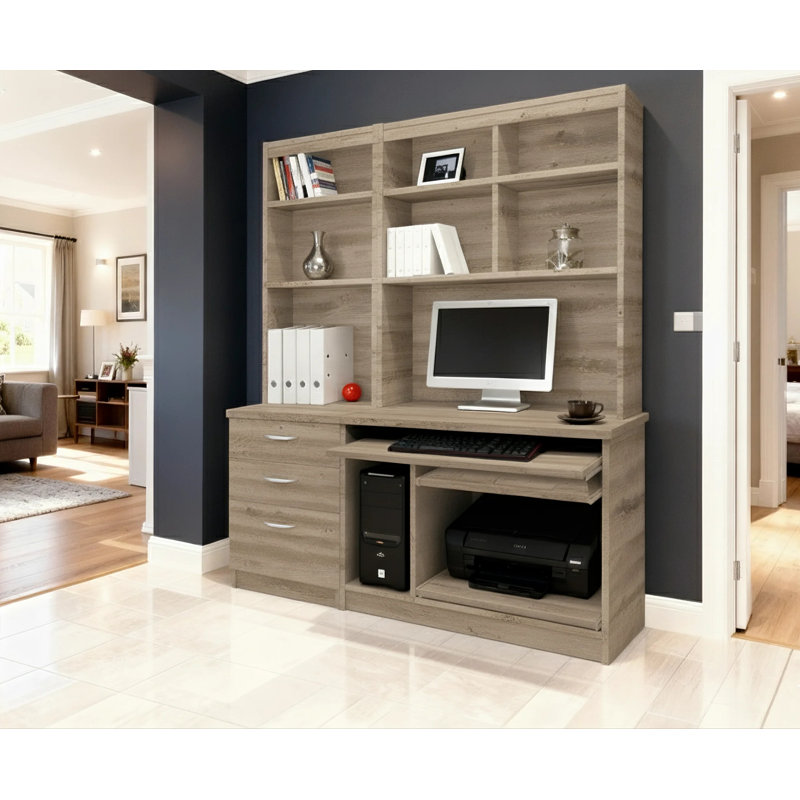 Nenana Computer Desk, Grey