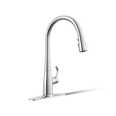 Simplice Pull Down Single Handle Kitchen Faucet